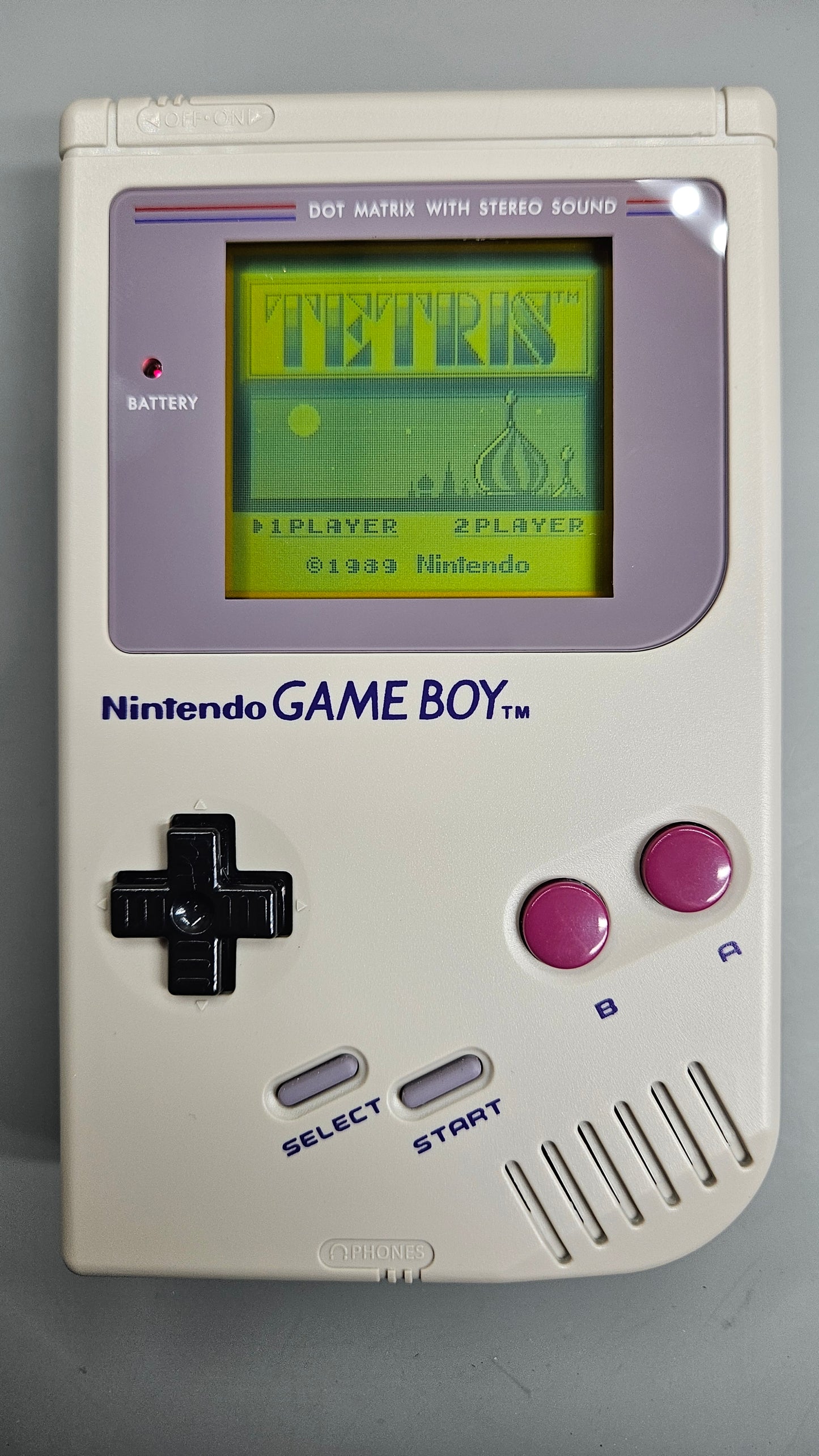 SL-DMG-01-OG - Fully Restored Stock Console with OEM Game Boy Internals + Tetris!