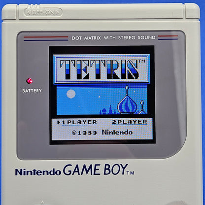 Nintendo Game Boy DMG-01 Hispeedido V5 IPS Backlit Screen Mod 3000mAh Battery