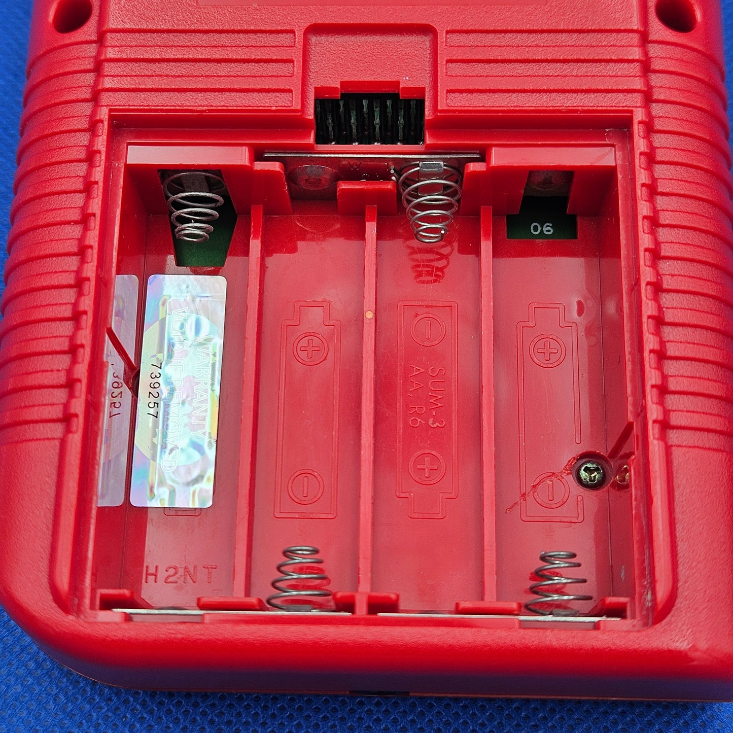 OEM Nintendo Game Boy DMG-01 Original Red/Black Japanese Import with Tetris!