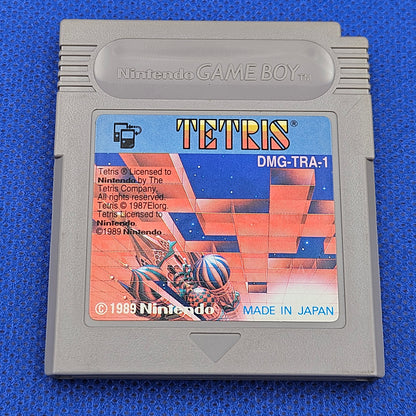 OEM Nintendo Game Boy DMG-01 Original Red/Black Japanese Import with Tetris!
