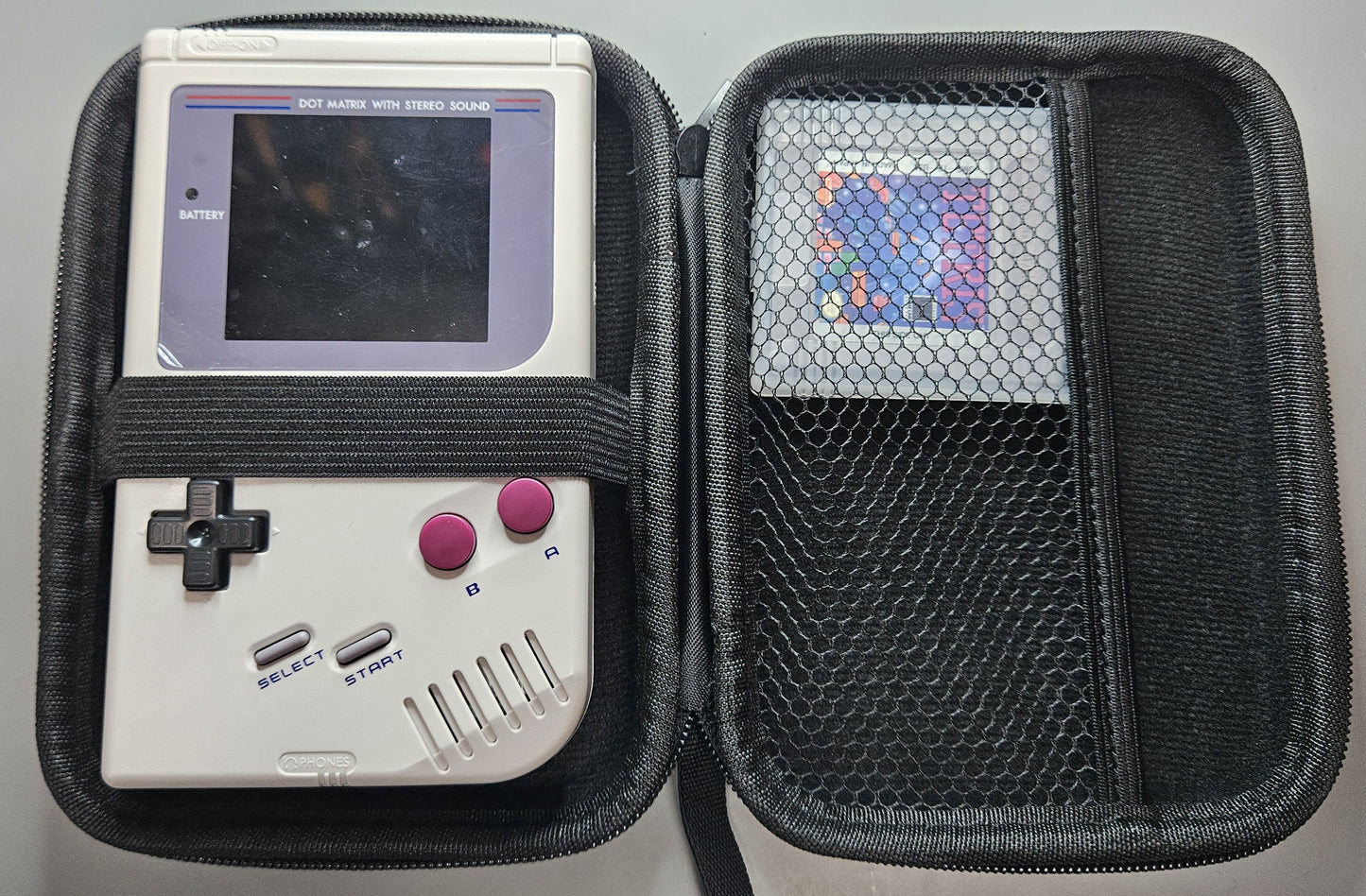 SL-DMG-01-IPS-LIB - OEM Game Boy Internals - IPS Display, 10hr battery, Tetris, & Case!