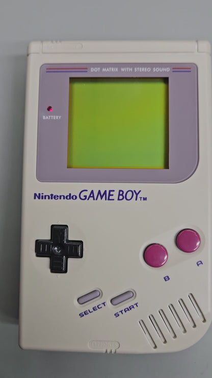 Nintendo Game Boy DMG-01 Restored Stock "OG" Console - OEM Internals & Tetris